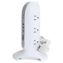  Emerson 5-Outlet + USB Charging Tower with Surge Protection