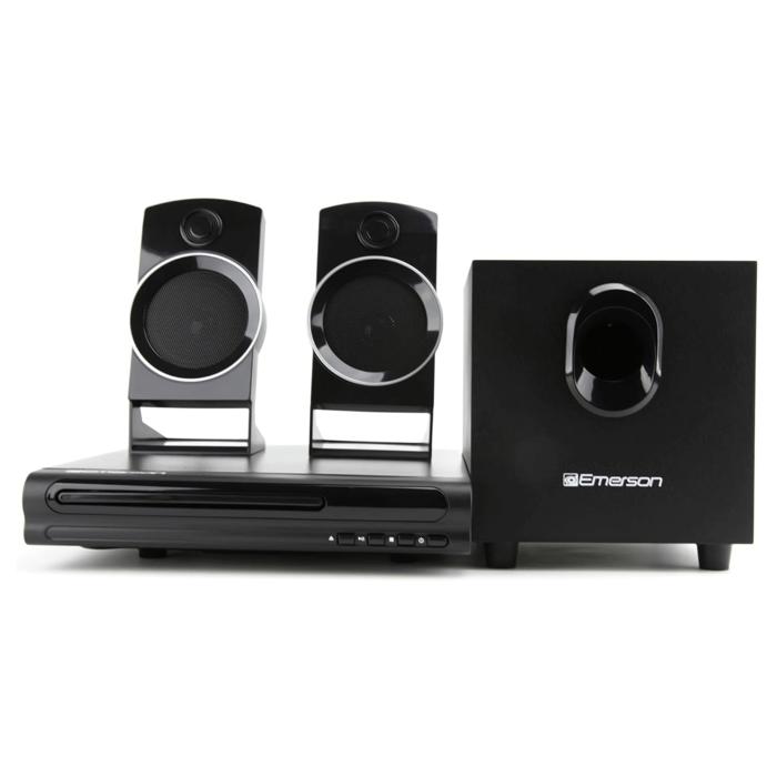 Emerson Speaker Surround Sound System & 2.1 Channel Home Theater DVD Player