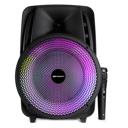  Emerson Portable 8" Bluetooth Party Speaker with Disco Light and Stand