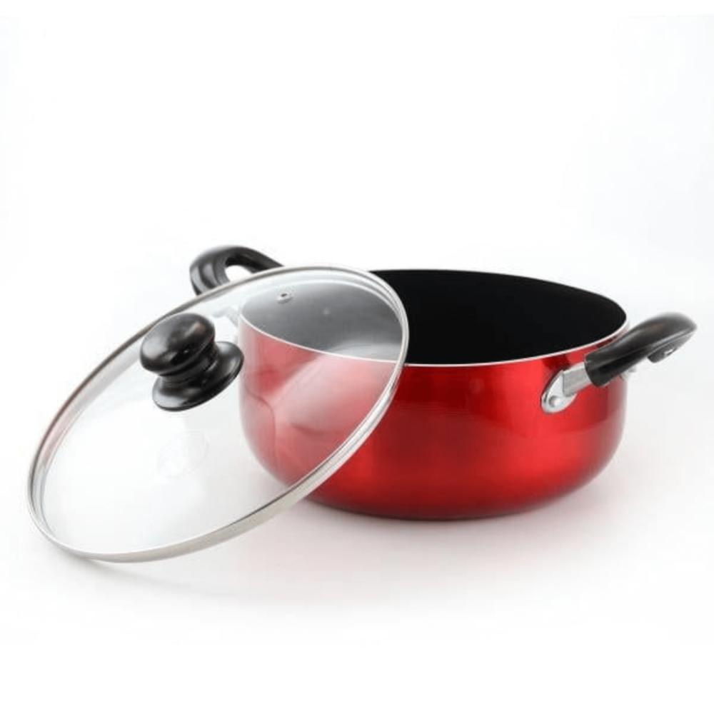 Better Chef 7-Piece Aluminum Non-Stick Cookware Set with Bakelite Handles