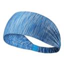 Blue JupiterGear Extra-Wide Sport and Fitness Sweat-Wicking Headband