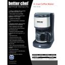  Better Chef 4-Cup Stainless Steel Coffeemaker