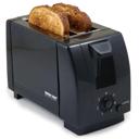 Black Better Chef 2-Slice Toaster with Pull-Out Crumb Tray