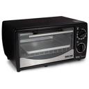 Black Better Chef 9L Toaster Oven Broiler with Slide-Out Rack and Bake Tray