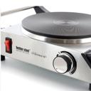  Better Chef Stainless Steel Electric Solid Element Countertop Single Burner