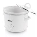  Better Chef 3-Quart Round Stone Cooker with Removable White Crock