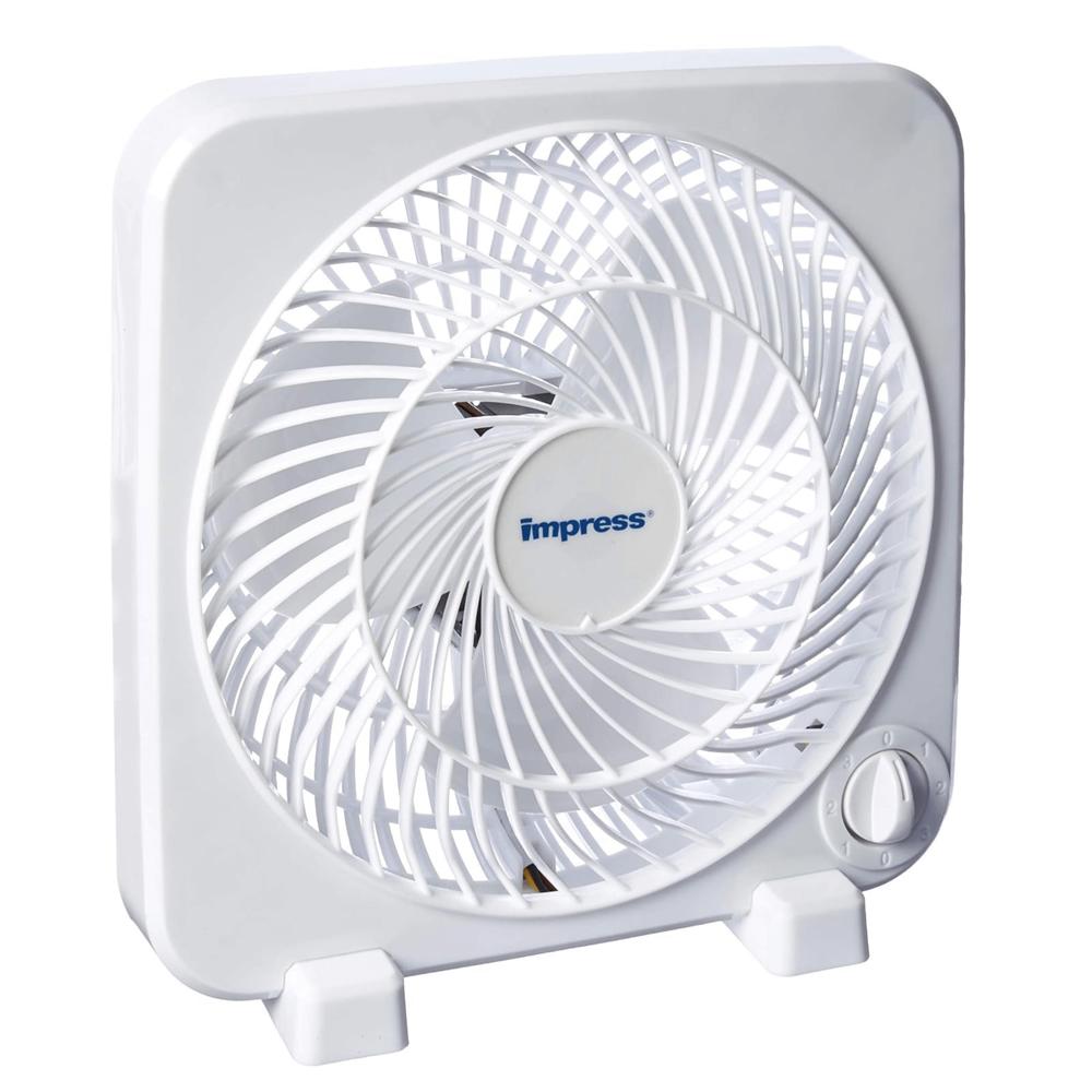 Impress 9-Inch 3-Speed Box Fan