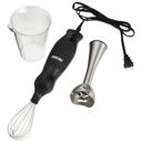 Black Better Chef 200W DualPro Immersion Blender Hand-Mixer with Cup and Beater