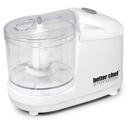 White Better Chef 1.5-Cup Mini Chopper Food Processor