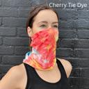 Cherry Tie Dye JupiterGear Sports Neck Gaiter Face Mask for Outdoor Activities