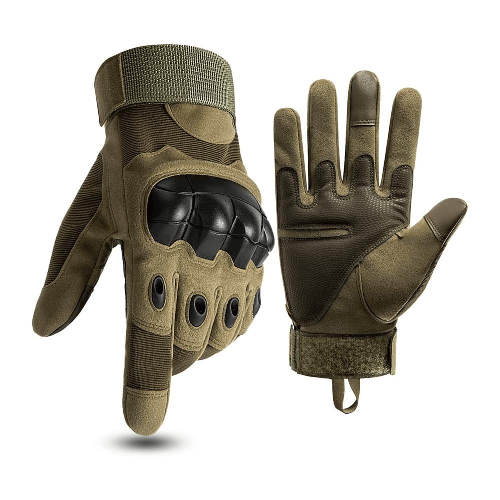 JupiterGear Tactical Airsoft Gloves for Outdoor Sports with Touchscreen Fingertip Capability