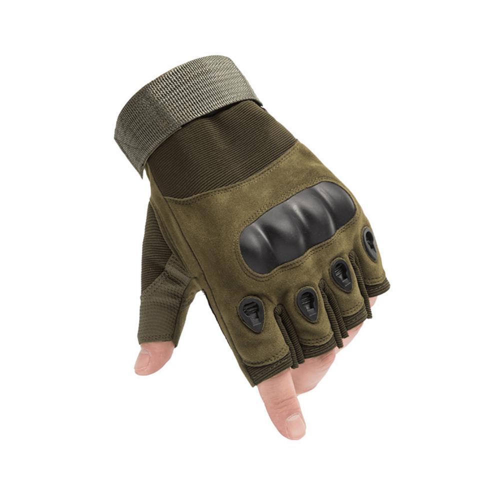 JupiterGear Tactical Fingerless Airsoft Gloves for Outdoor Sports