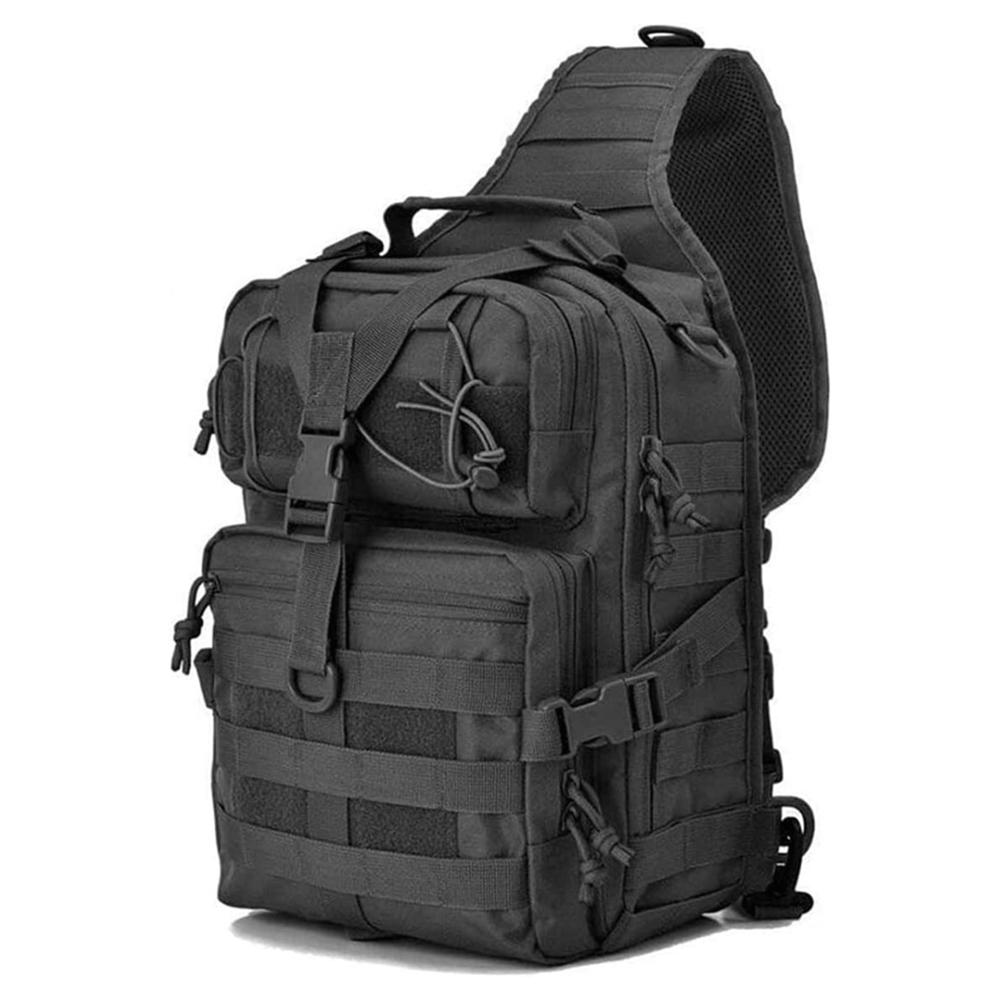 JupiterGear 15L Unisex Medium Sling Shoulder Bag MOLLE Outdoor Daypack Backpack with Adjustable Strap