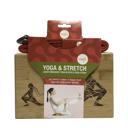  Maji Sports Laser Engraved Bamboo Yoga Block & Strap Combo