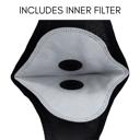  JupiterGear Performance Sports Face Mask with Activated Carbon Filter and Breathing Valves