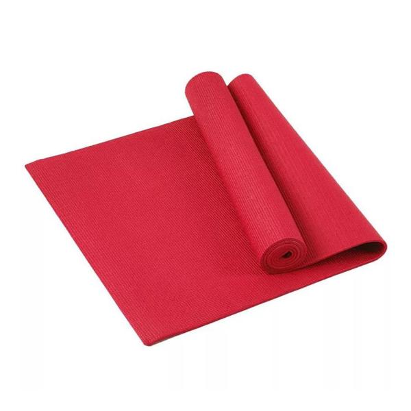 JupiterGear Performance Yoga Mat with Carrying Straps Red