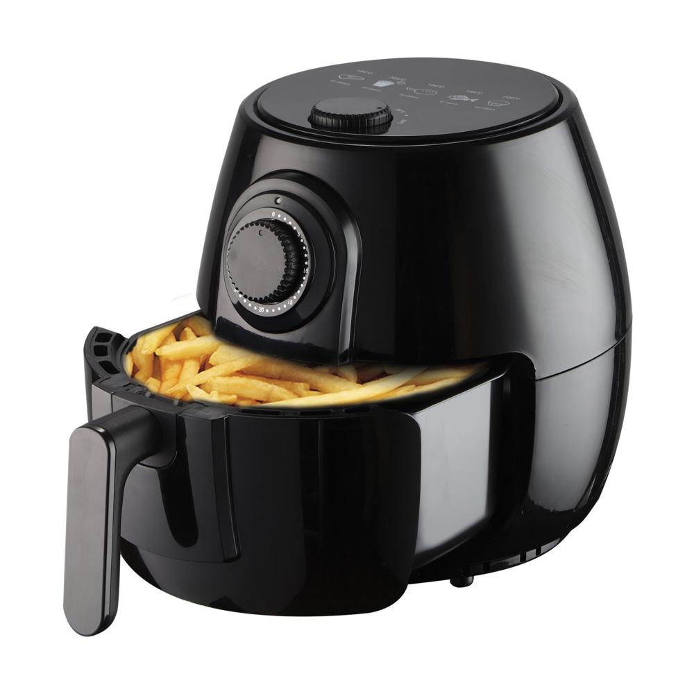 Supersonic National 4.2 Qt Mechanical Air Fryer with 5 Preset Cooking Functions