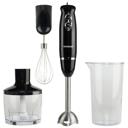 Black Supersonic National Multi-Purpose 4-in-1 Immersion Hand Blender