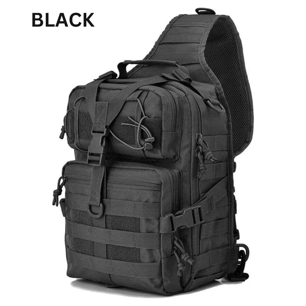 JupiterGear 15L Unisex Medium Sling Shoulder Bag MOLLE Outdoor Daypack Backpack with Adjustable Strap