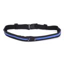 Blue JupiterGear Stride Dual Pocket Running Belt and Travel Fanny Pack for All Outdoor Sports