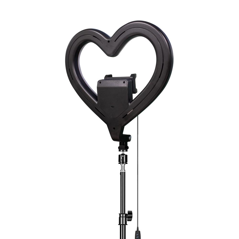 Supersonic PRO Live Stream 10” Heart Shaped Selfie Ring Light