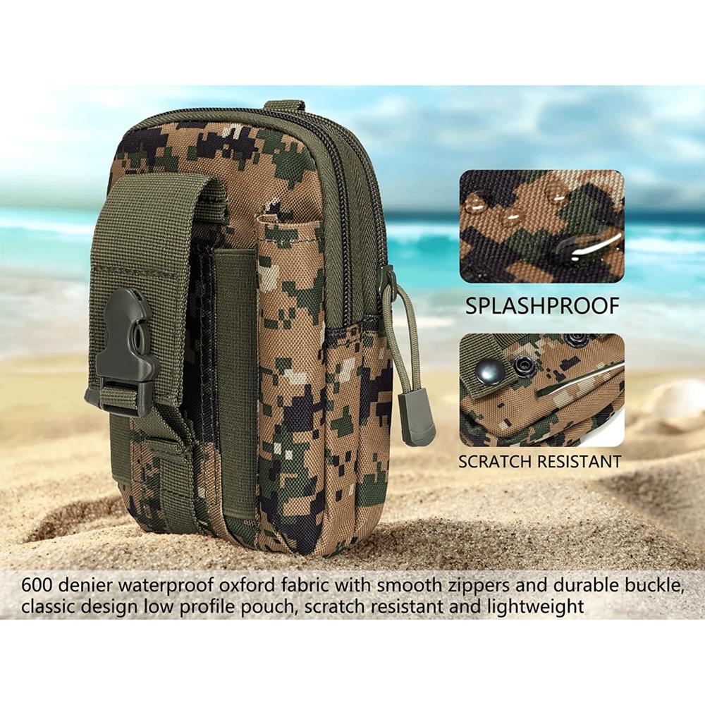 JupiterGear Unisex MOLLE Pouch Waist Bag for Outdoor Activities