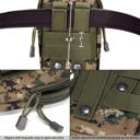  JupiterGear Unisex MOLLE Pouch Waist Bag for Outdoor Activities