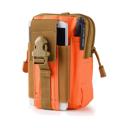 Orange JupiterGear Unisex MOLLE Pouch Waist Bag for Outdoor Activities