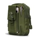 Army Green JupiterGear Unisex MOLLE Pouch Waist Bag for Outdoor Activities