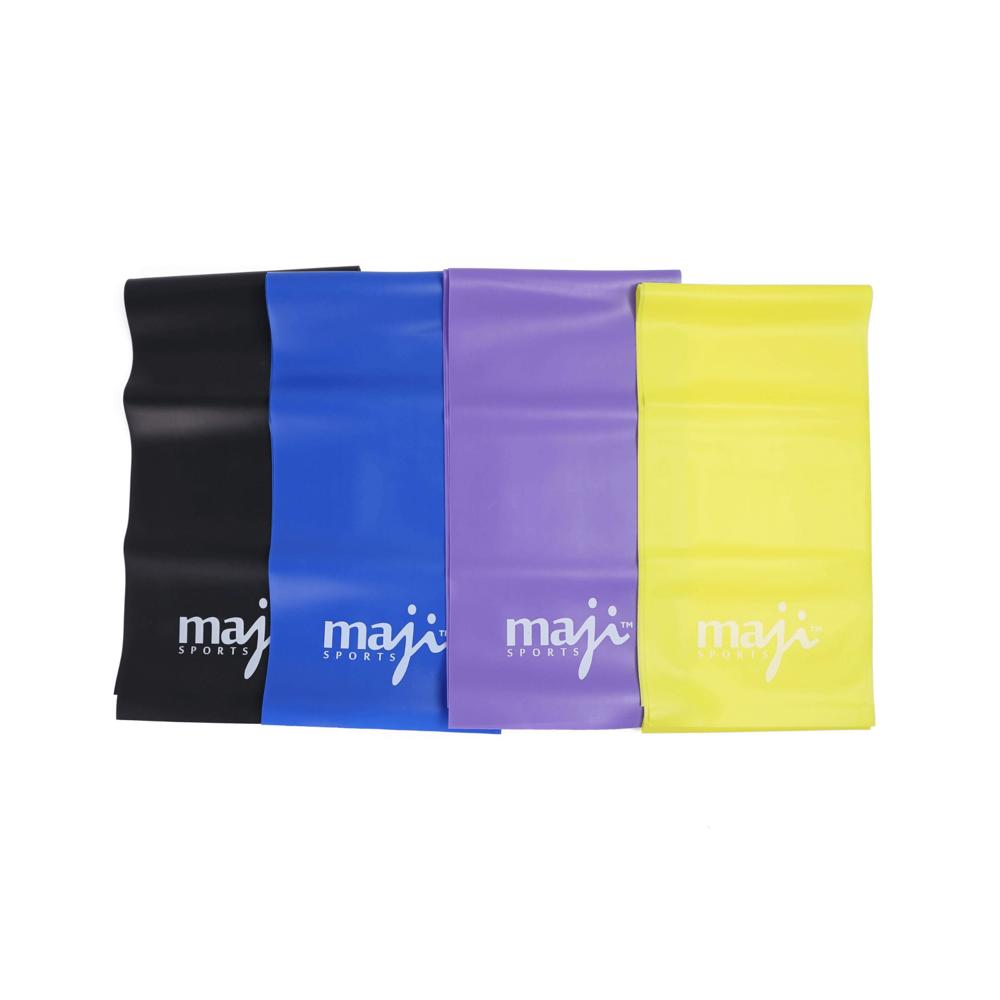 Maji Sports Full Body Exercise & Stretch Bands 4 Piece