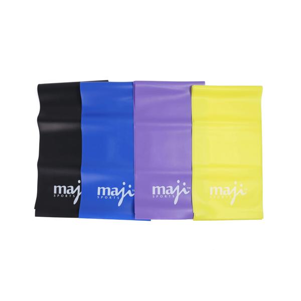 Maji Sports Full Body Exercise & Stretch Bands 4 Piece