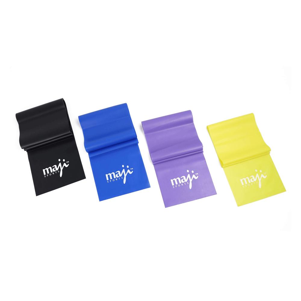 Maji Sports Full Body Exercise & Stretch Bands 4 Piece