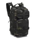 Black Camo JupiterGear 25L Unisex Backpack Molle Bag Rucksack Range Bag