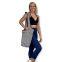 B&W ZigZag JupiterGear Yoga Mat Carrying Tote Bag with Large Pockets