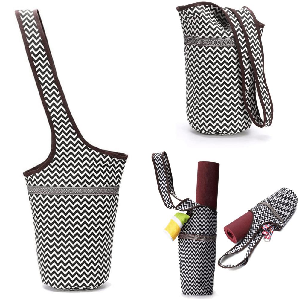 JupiterGear Yoga Mat Carrying Tote Bag with Large Pockets