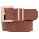 Tan Beige Woven Belt 