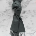 Charcoal Like Cashmere Scarf 