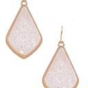 White Zoey Earrings