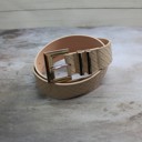  Beige Woven Belt 