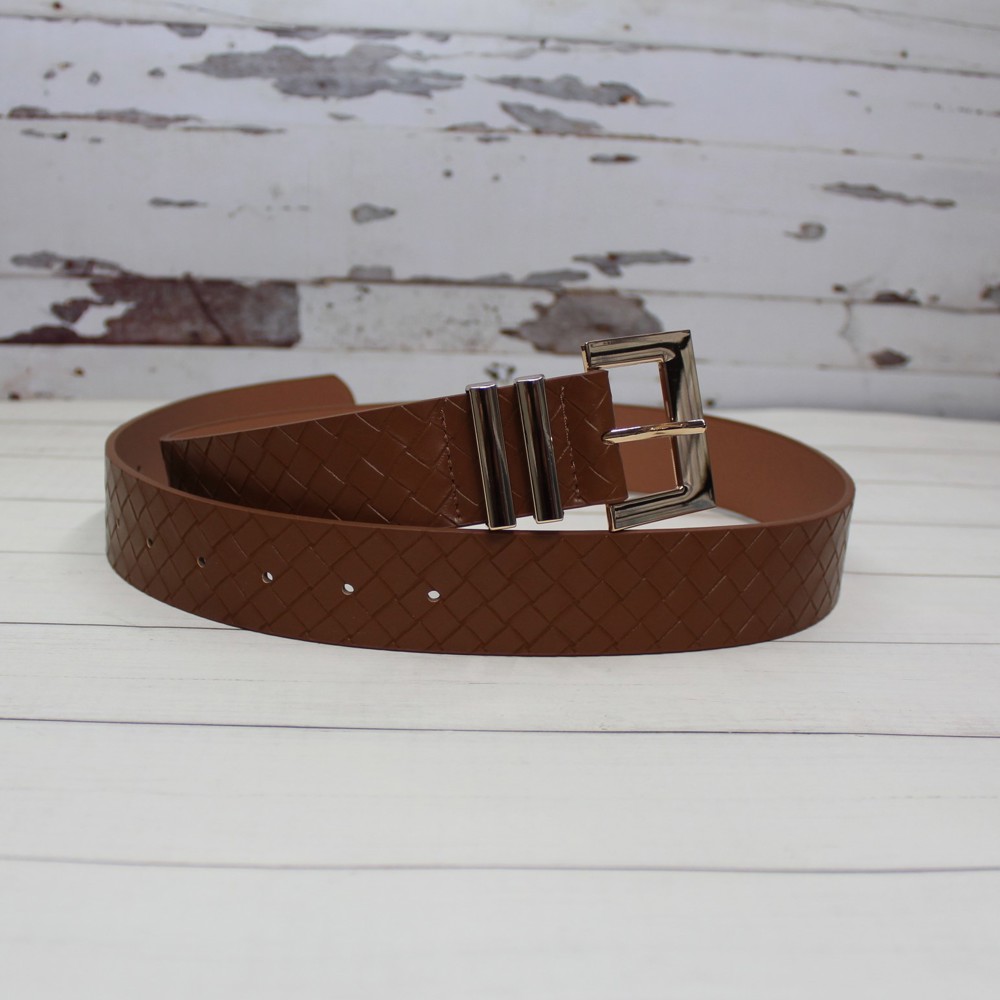 Beige Woven Belt 