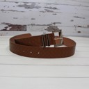 Tan Beige Woven Belt 