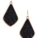 Black Zoey Earrings