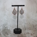 Gray Zoey Earrings