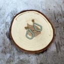 Green Willow Earrings