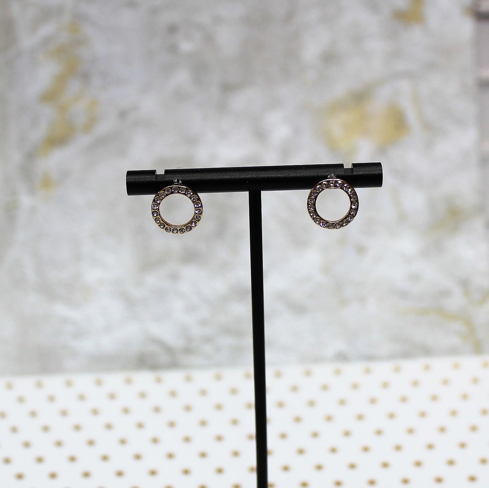 Round Studded Earrings 