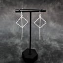  Geometric Dangle Earrings in 3 Colors 