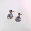 Rose Gold Beautiful Flower Earring