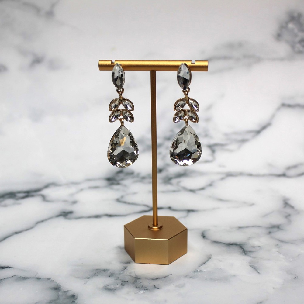 Drop Crystal Earrings 