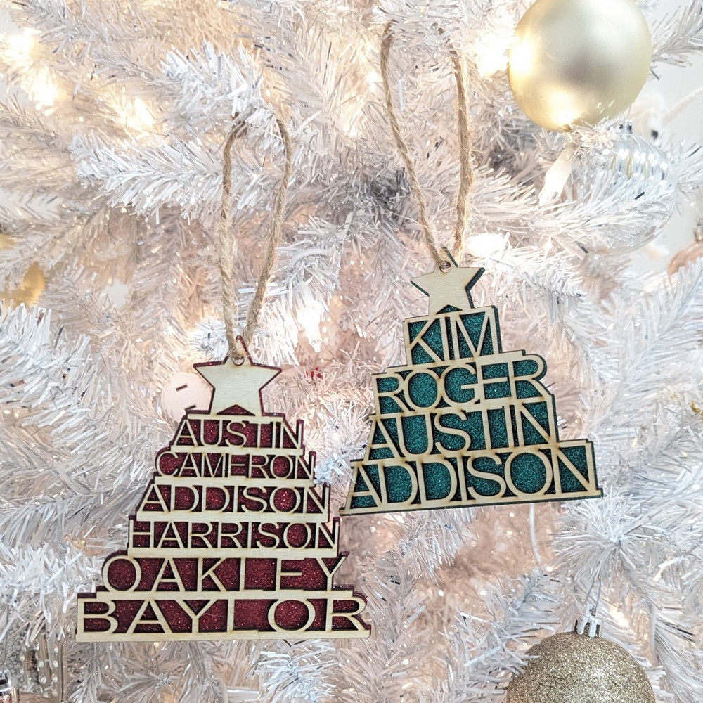 Name Tree Ornament