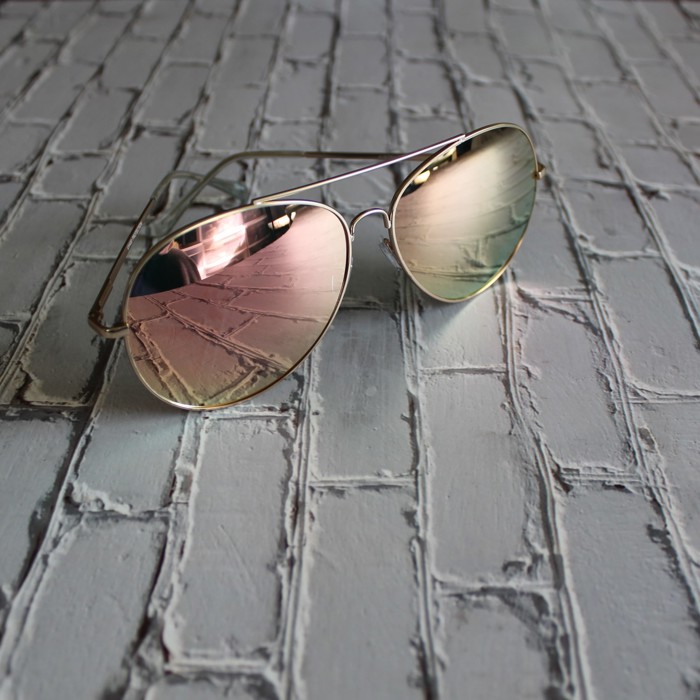 Rose Gold Aviators 